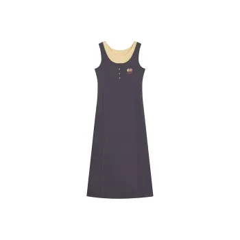 Smiley X Teenie Weenie Slip Dresses Women's Dark Gray
