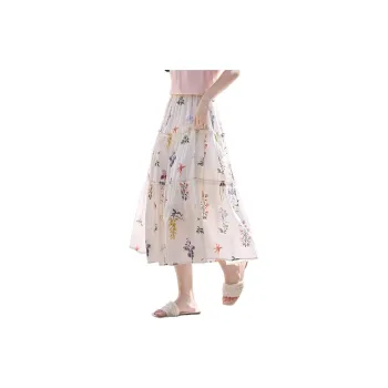 Still Quiet Casual Long Skirt Women's