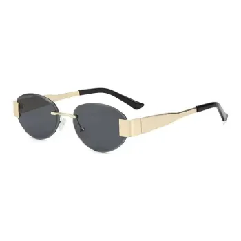 YUZHAOLIN Metal Oval Sunglasses Unisex