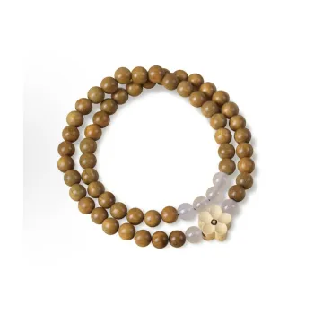 XIBAOCHUNHUA Green Sandalwood Bracelets Unisex