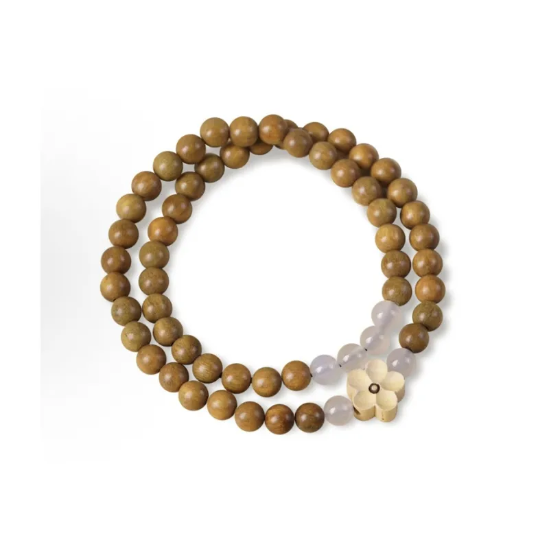 XIBAOCHUNHUA Green Sandalwood Bracelets Unisex-0