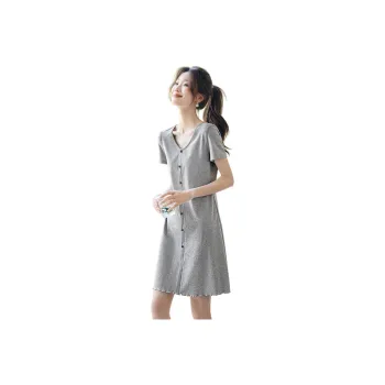 Mo Han Yi Mei Short Sleeved Dress Women's