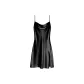 Black[Split Nightgown]Slim Fit