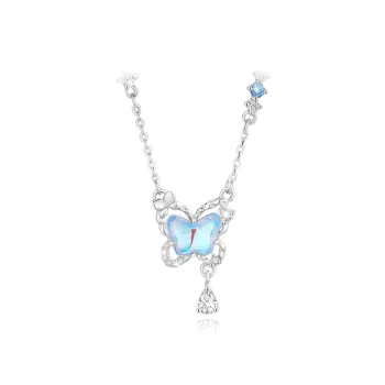 WANLIACC S925 Silver Necklaces Women's
