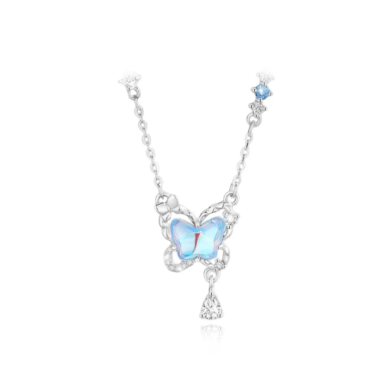 WANLIACC S925 Silver Necklaces Women's-0