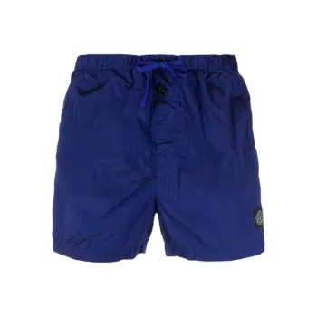 STONE ISLAND Swimming Shorts Men's Blue Purple