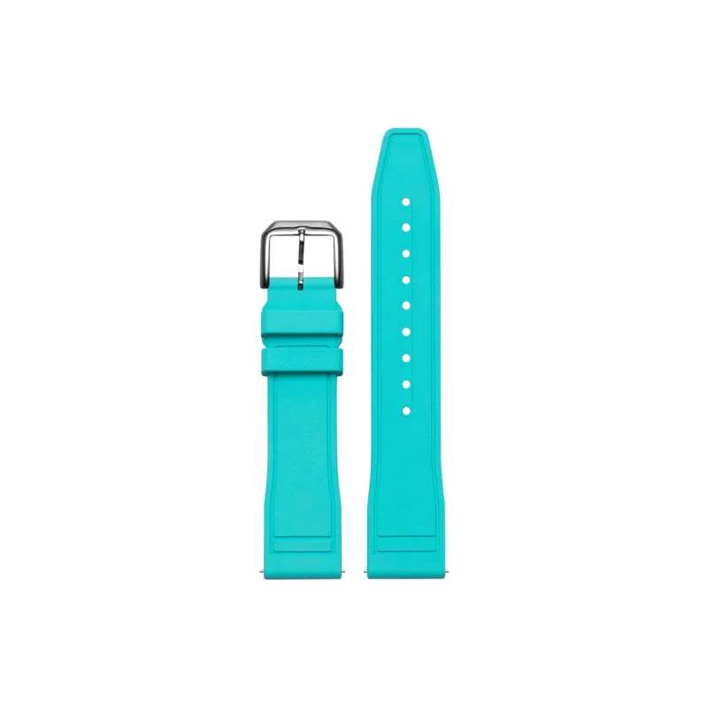 FUDIEN Compatibility With IWC Pilot Mark 'The Little Prince' Quick Release Strap Watch Band Fluoroelastomer Material-18