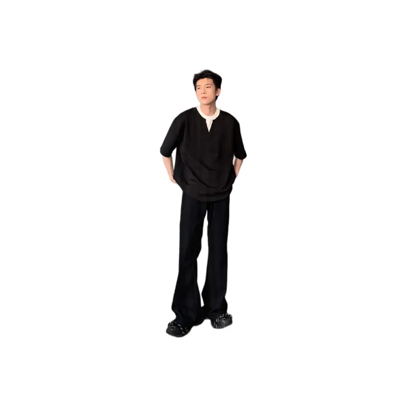DUATOGE Jeans Men Carbon Black -0