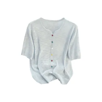 Cypress House Knitwear Women's Light Blue