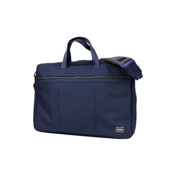 PORTER Solid Color Tote Bag, Shopping Bag, Shoulder Bag, Crossbody Bag, Handbag Men's Marine Blue