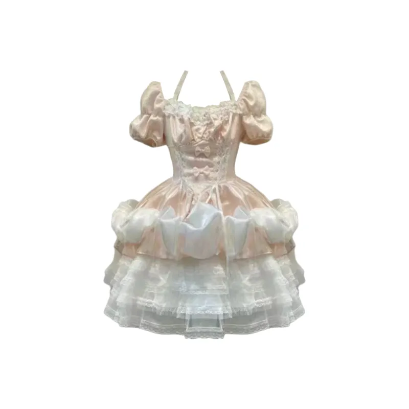 Peaches Peaches Short Sleeved Dress Women's-8