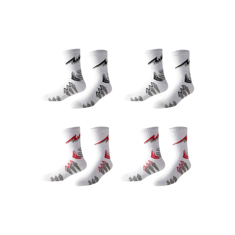 OXO OVERLOAD Basketball Socks Men's 4 Pack-7