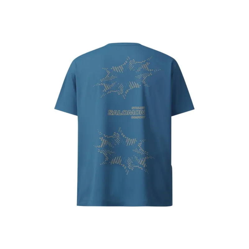 SALOMON T Shirts Men Blue-1