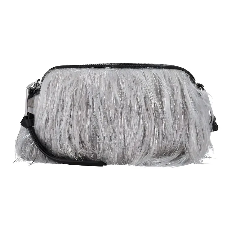 MARC JACOBS Acetate Camera Bags Crossbody Bag Shoulder Bag Regular Women's Silver Gray-4