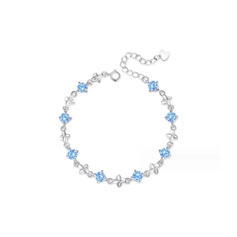 CHINA GOLD Sterling Silver Bracelets Women's-0
