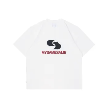 MYSAMESAME T Shirts Unisex White