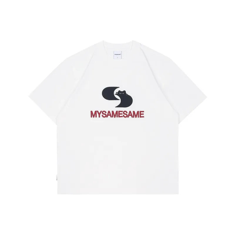 MYSAMESAME T Shirts Unisex White-0