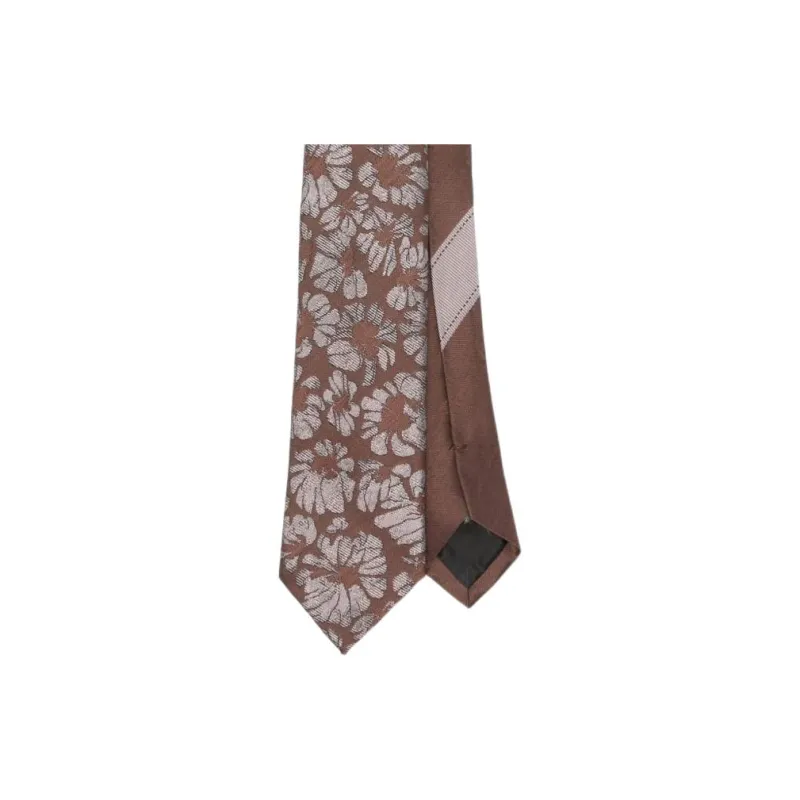 DRIES VAN NOTEN Suminagashi Flower Bow Tie-2