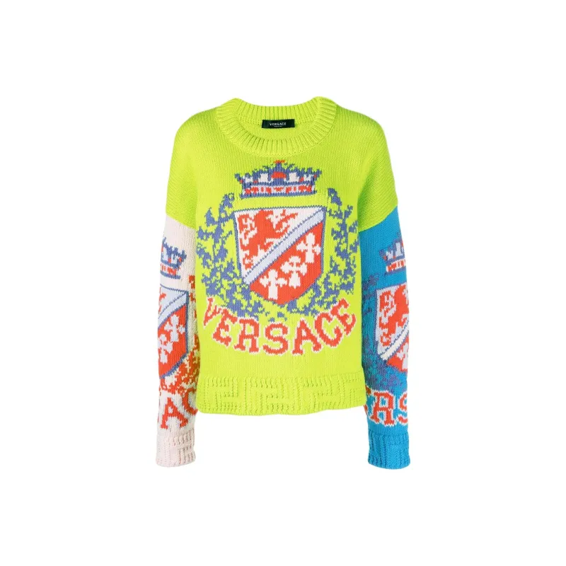 VERSACE SS22 Sweater Women's Green-0