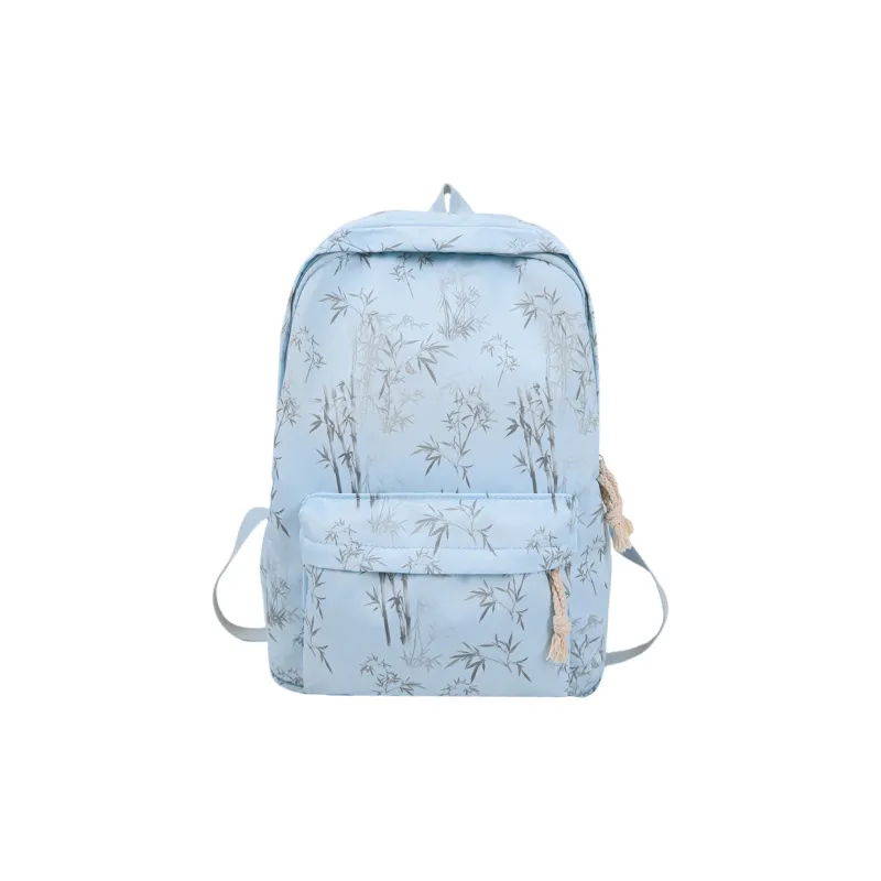 Parker Bear Nylon Backpack Unisex Multicolor-34