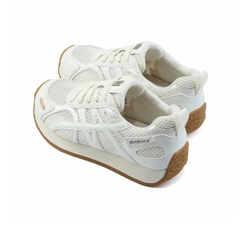 Babak Low Top Casual Shoes Women's White-17