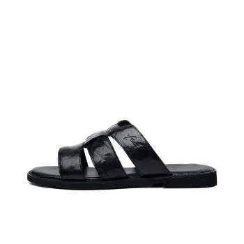 FED Slide Slippers Men Black