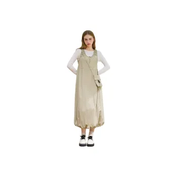 FAWENXIANGZI Two Piece Skirt Sets Women's Apricot