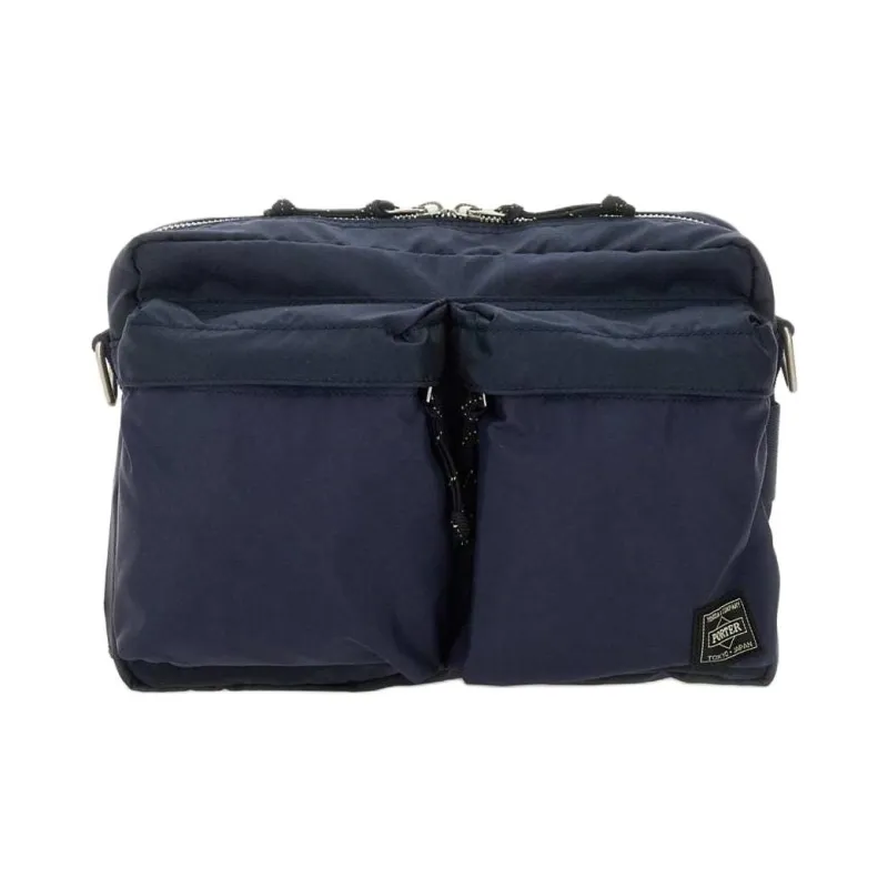 PORTER Nylon Shoulder Bag Men's Marine Blue-0