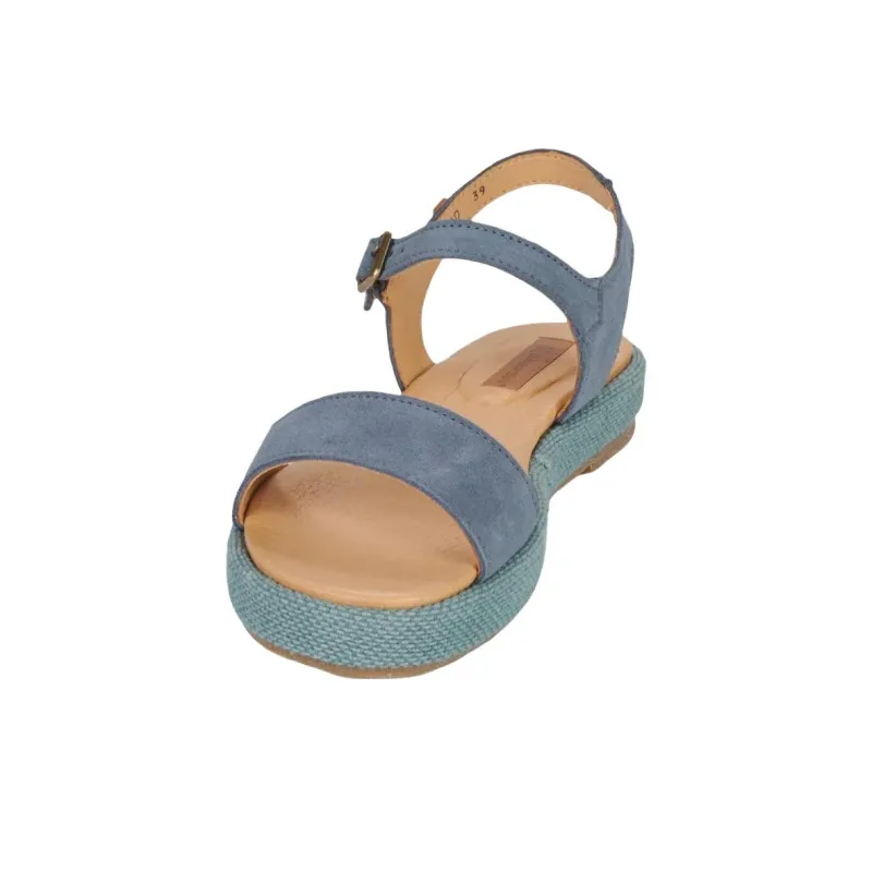 El Naturalista BOSANA One Strap Sandals 3cm Women's Blue-2
