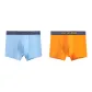 2 strips (blue + orange)