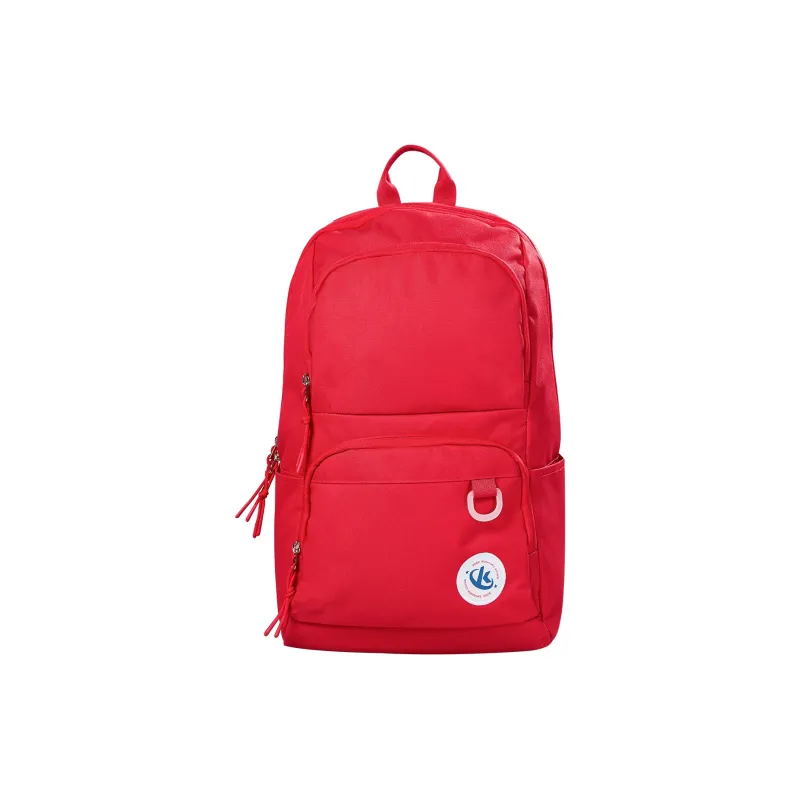 Kawasaki Fabric Backpack Unisex Fiery Red-0