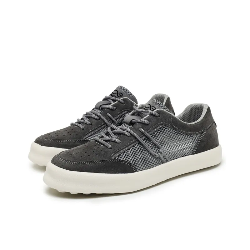 LINGPAO Abrasion Resistant Slip Resistant Low Top Skateboard Shoes Men's-11
