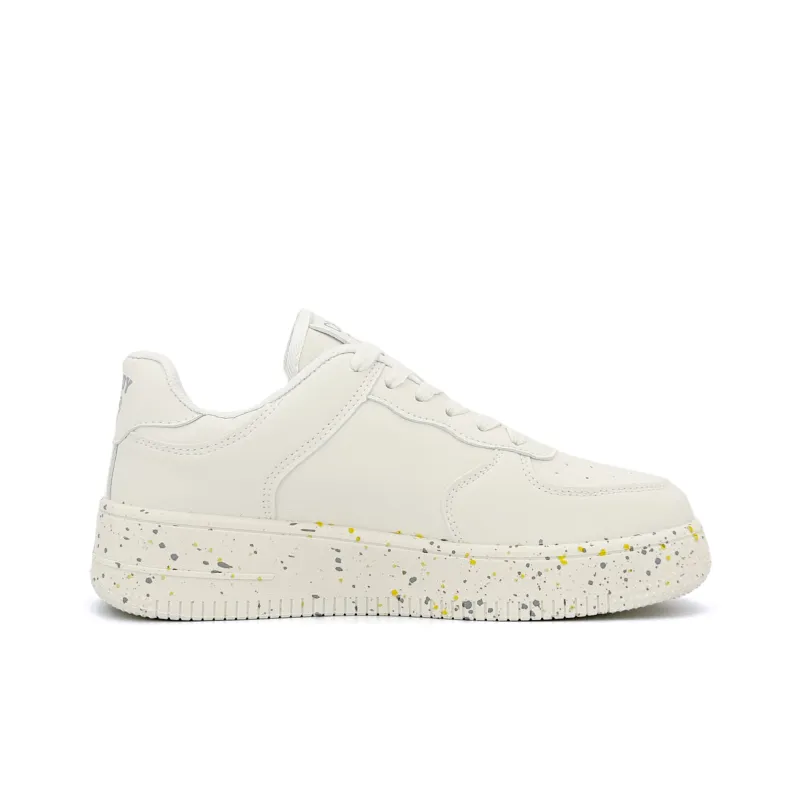 Teddy Bear Collection Low Top Skateboard Shoes Women's Ecru-2