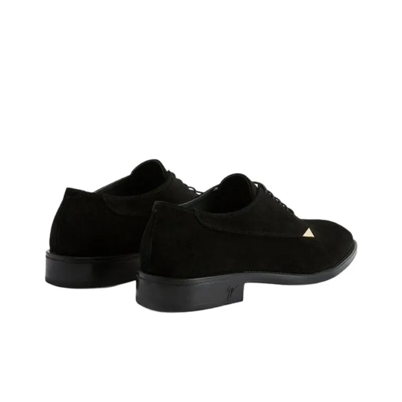Giuseppe Zanotti Stwert Suede Derby Shoes-3