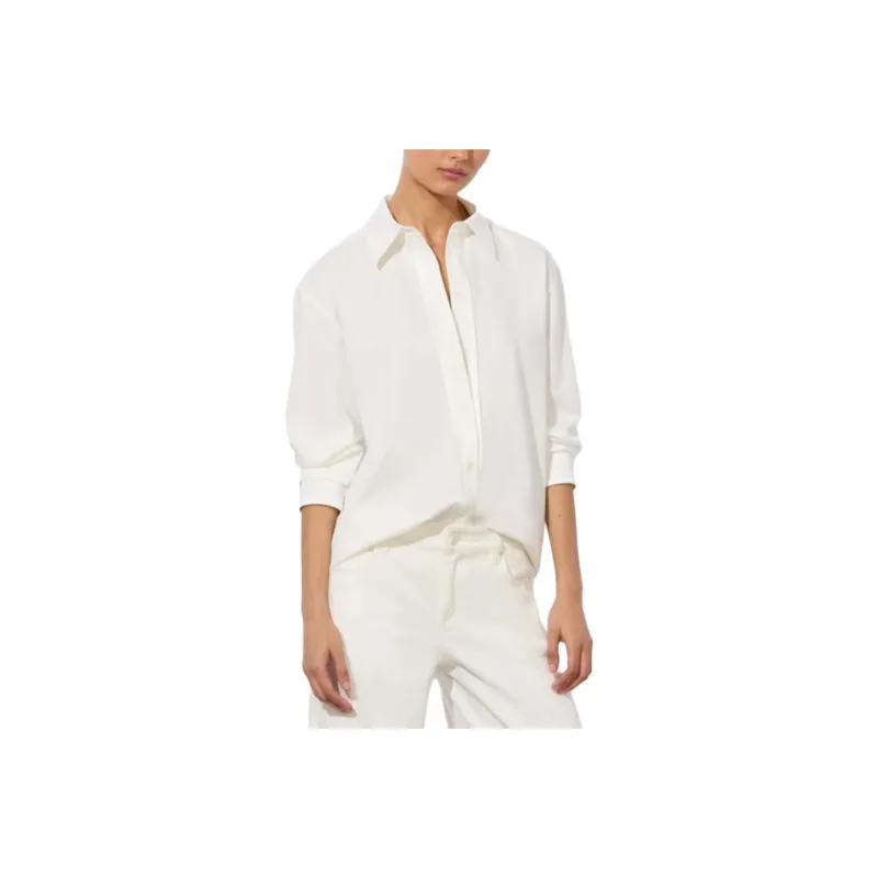 ALICE+OLIVIA Shirts Women's Gray White-0