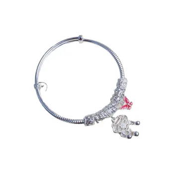 U state 999 Fine Silver Sterling Silver Bracelets Women's