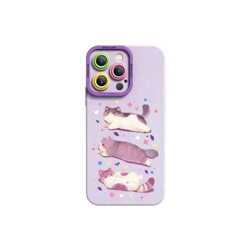 I Create My Art 3 Pack Kitten Phone Cases Compatibility Iphone16/15/14/13/12/11-6