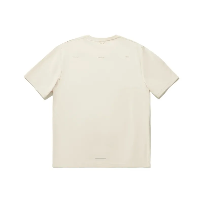 LiNing T Shirt Unisex Sand Gravel Gray-1