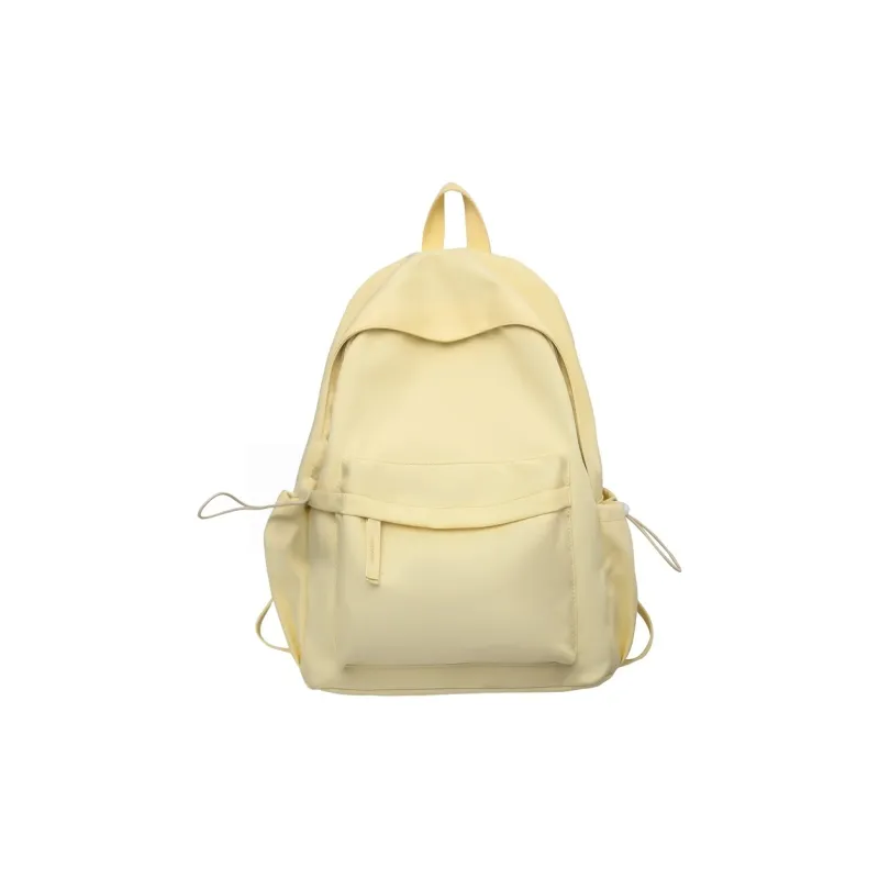Vack Nylon Backpack Unisex Black/Red/Yellow/Blue/Pink-9