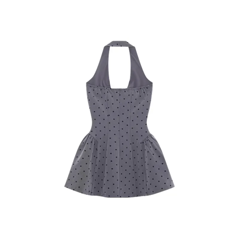 ETSE Slip Dresses Women's Gray Dress-1