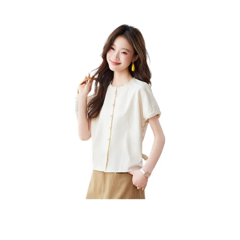 PIERRE CARDIN Shirts Women's Apricot-1