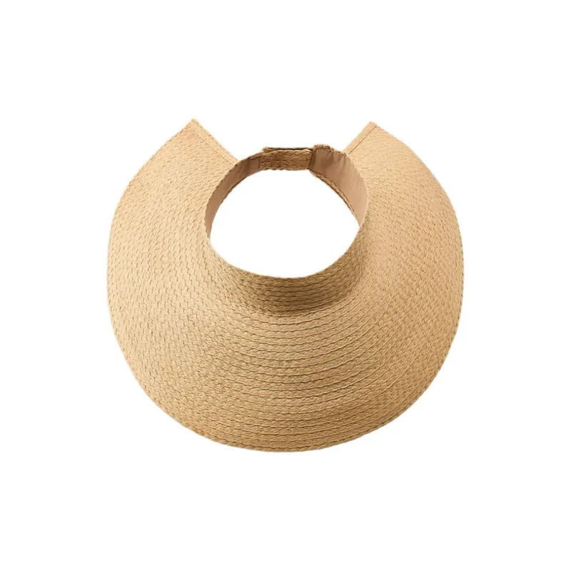 ZARA 100% Pulp Sun Protection Hats Women's Beige-1