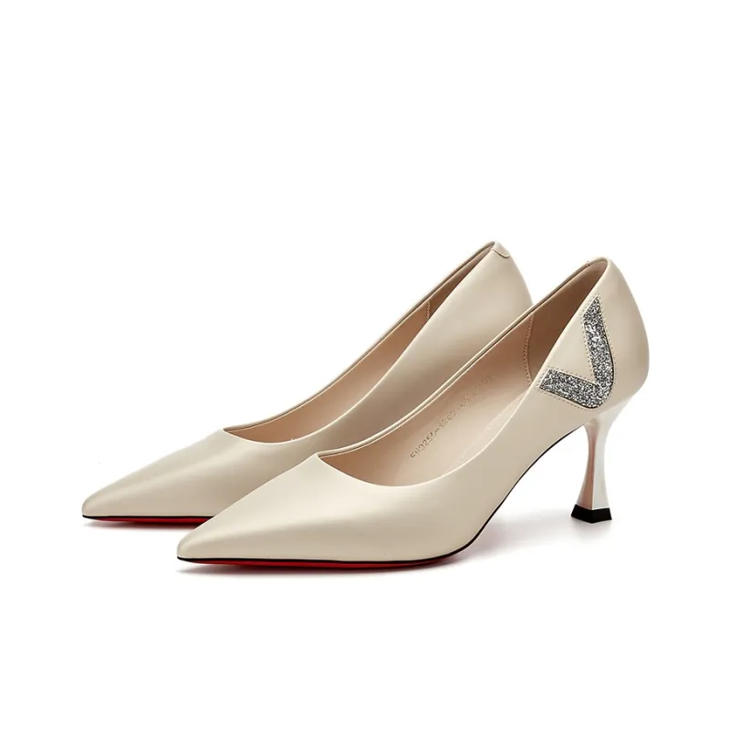 Rich Birds Slim Heel High Heels 7cm Women's-8