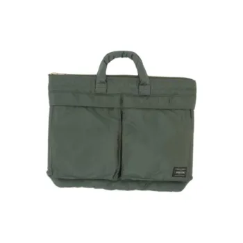 PORTER Solid Color Shoulder Bag, Crossbody Bag, Handbag Unisex Sage Green
