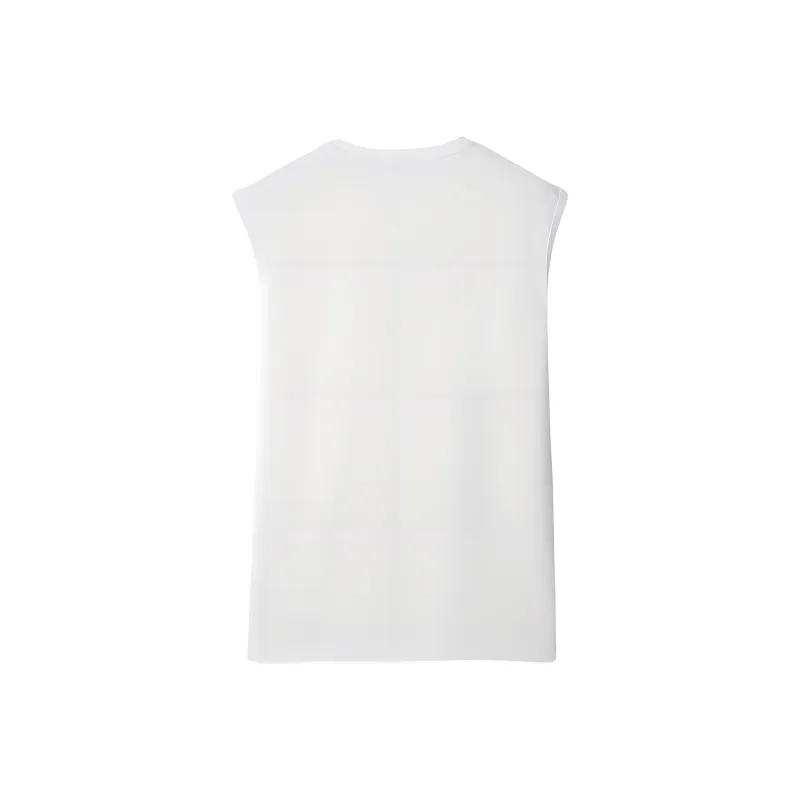 Burberry Tank Tops Men White-1