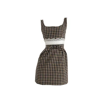 KYKW Slip Dresses Women's Chestnut