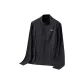 Black Blue[Stand Collar Long-Sleeved+Cool Ice Silk]