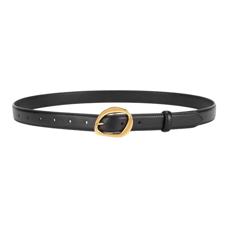 CARLE KELLEN Cow Split Leather Belts Women's 2.3cm-0