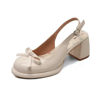 WELKIN&WZWJ High Heels Women's Pink/Black/Beige