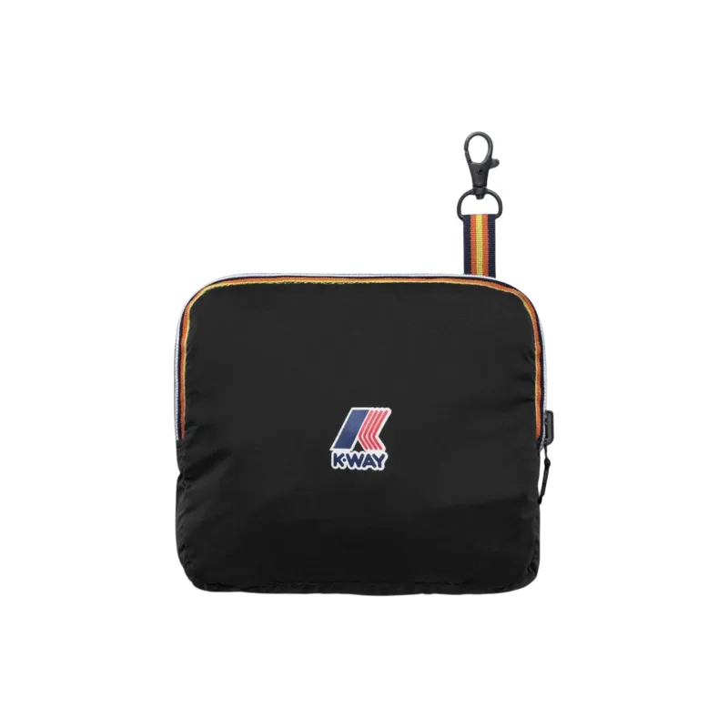 K WAY Nylon Backpack Regular Unisex Black-2